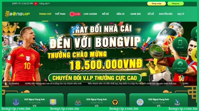 Hướng dẫn đăng ký Bongvip để chơi cược siêu đơn giản