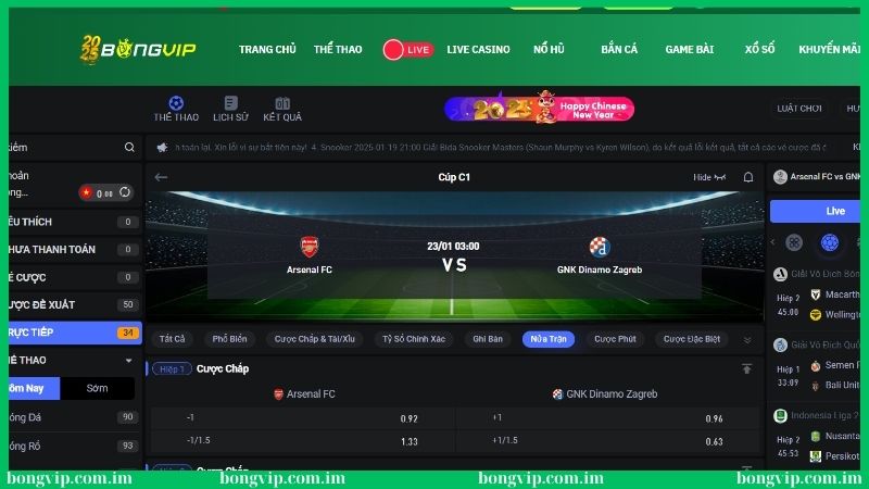 Hướng dẫn quy trình soi kèo Arsenal cực chuẩn tại Bongvip 